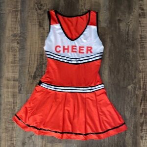Red Cheerleader Costume